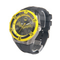 Fashion Design Watch For Man/Sport Man Watch/Rubber Band Quartz Watch